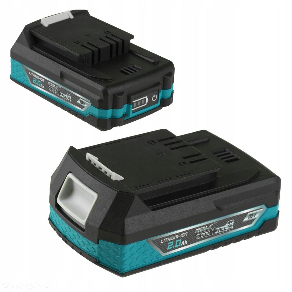 Akumulator Li-Ion Dedra DED7032 18 V 2 Ah - 4