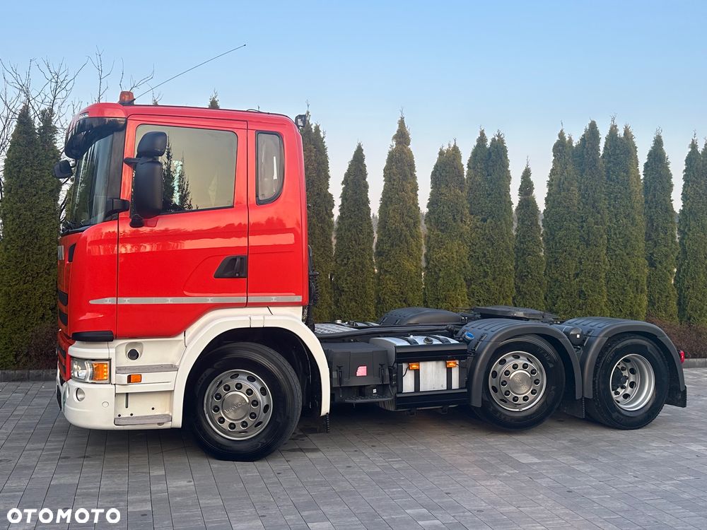 Scania / G450 / 6X2 / PUSHER / Oś-Skrętna-Podnoszona / - 10
