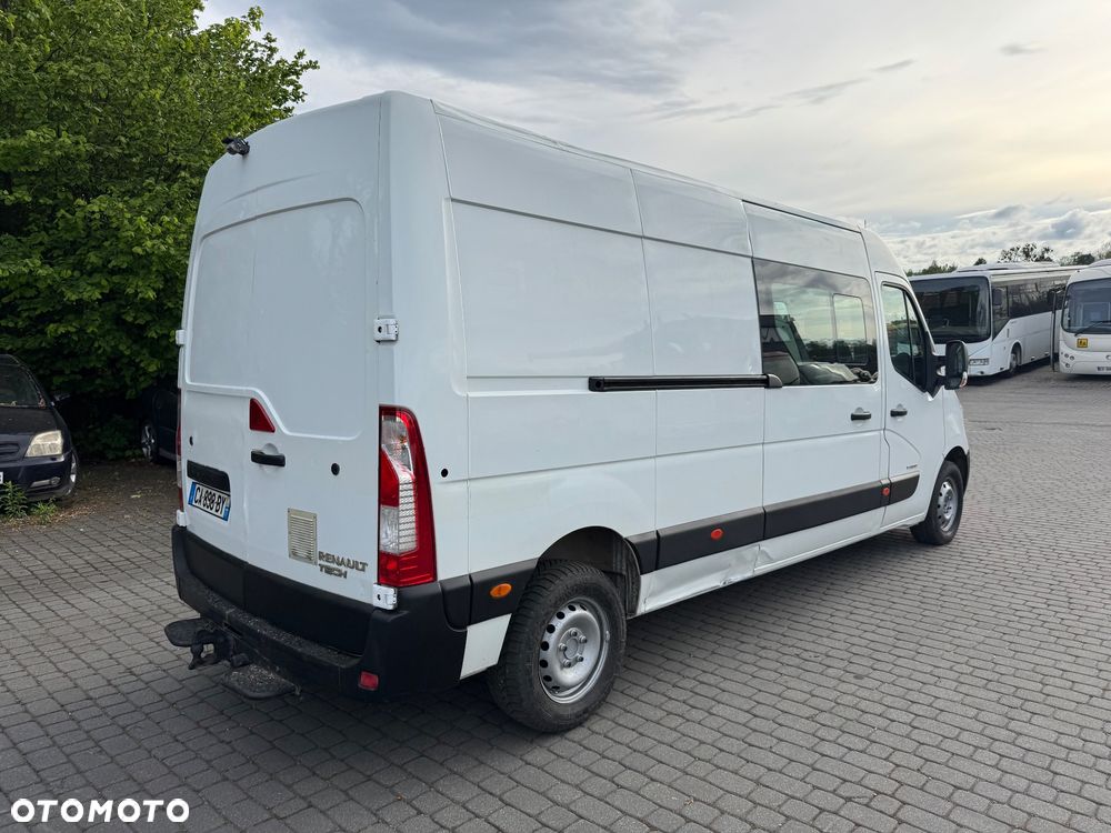 Renault Master Długi Brygadówka 7 Osobowa 2011. Paka 2.7m - 6
