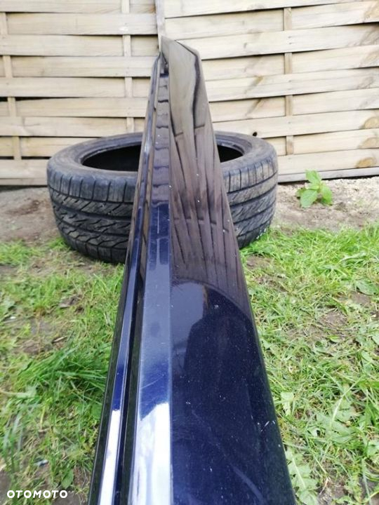 BMW E65 LIFT LISTWA PROGOWA LEWA MONACOBLAU METALL - 4