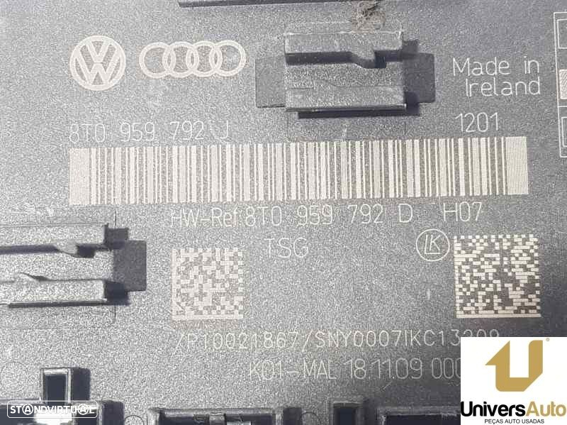 MODULO ELECTRONICO AUDI A5 SPORTBACK 2010 -8T0959792J - 4
