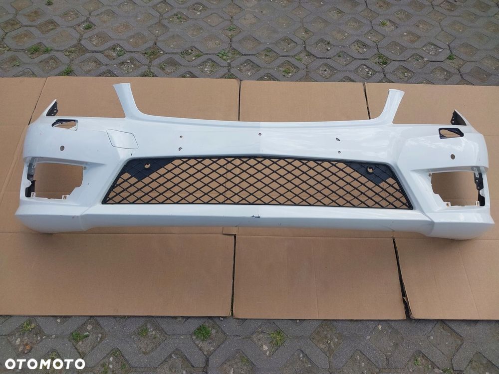 zderzak przód mercedes w204 204 amg lift spryski pdc oryginał nie klejony - 1
