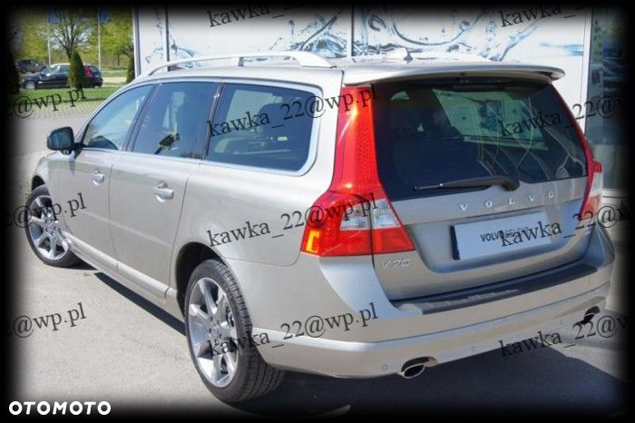 VOLVO V70 XC70 2007 LOTKA SPOILER NA KLAPĘ PODKŁAD - 2
