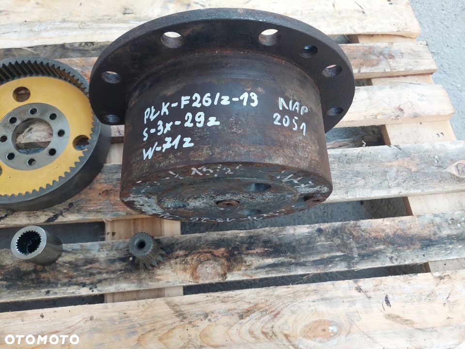 ZWOLNICA PIASTA SZTYWNA KOPARKA O&K MH4 MH 4 PLUS LEWA [W-71, S-3×29, P-13Z / 26F, SZ-10][NAP 2051] - 8