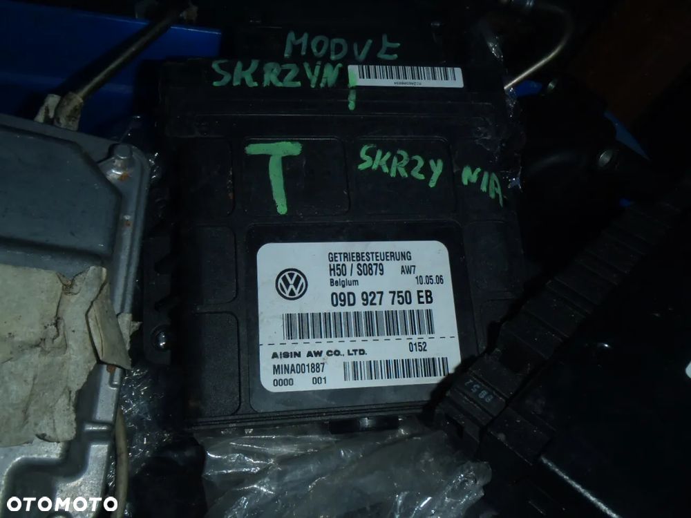 komputer sterownik moduł czujnik uderzenia poziomowania świateł xenon vw touareg audi 7l porsche a8 - 10