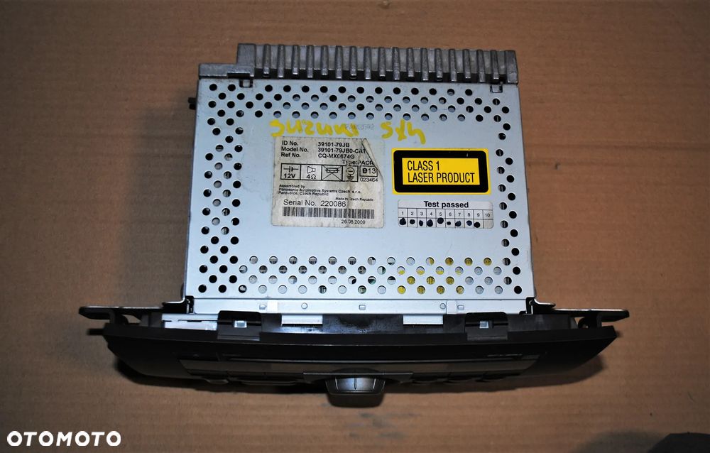 Radio Suzuki SX4 39101-79JB OE - 7