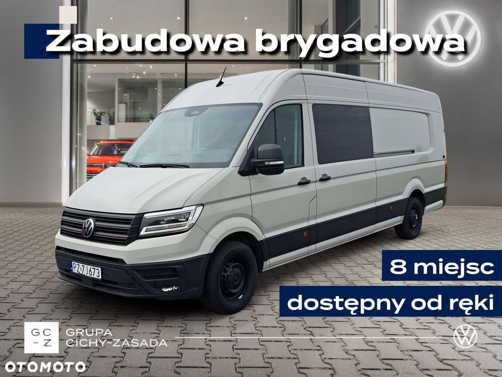 Volkswagen Crafter LIFT zabudowa brygadowa 8 miejsc - 2
