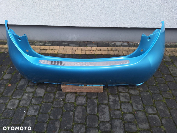 RENAULT ZOE 12- NIE KLEJONY! ZDERZAK TYŁ TYLNY+CHROM ORYG. 850101003R 850101029R
