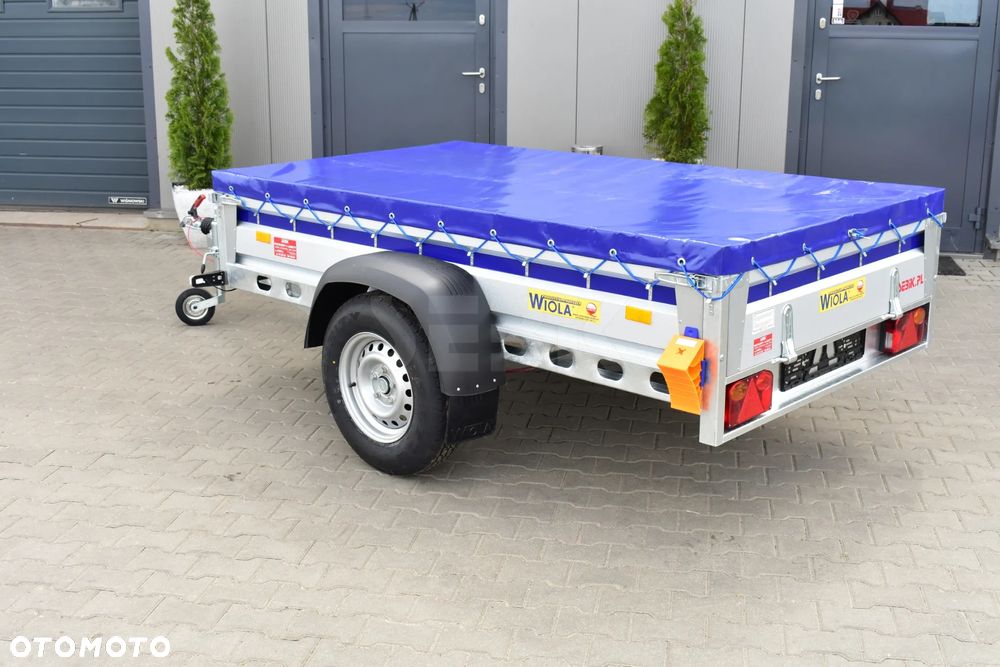 Wiola Mocna spawana przyczepa WIOLA KUJAWIAK 204 x 122 DMC 750 kg. - 10