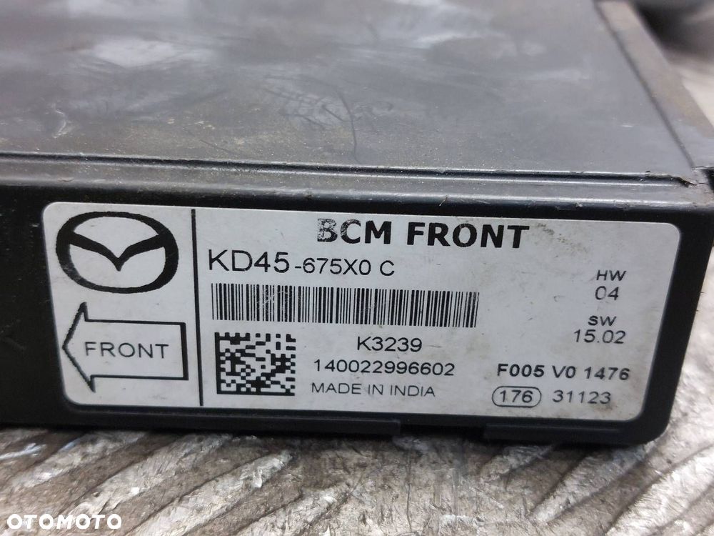 ZESTAW STARTOWY MAZDA 6 III GJ 2.2 D SH4K18881B 275700-5674 GKK167Y60D - 10