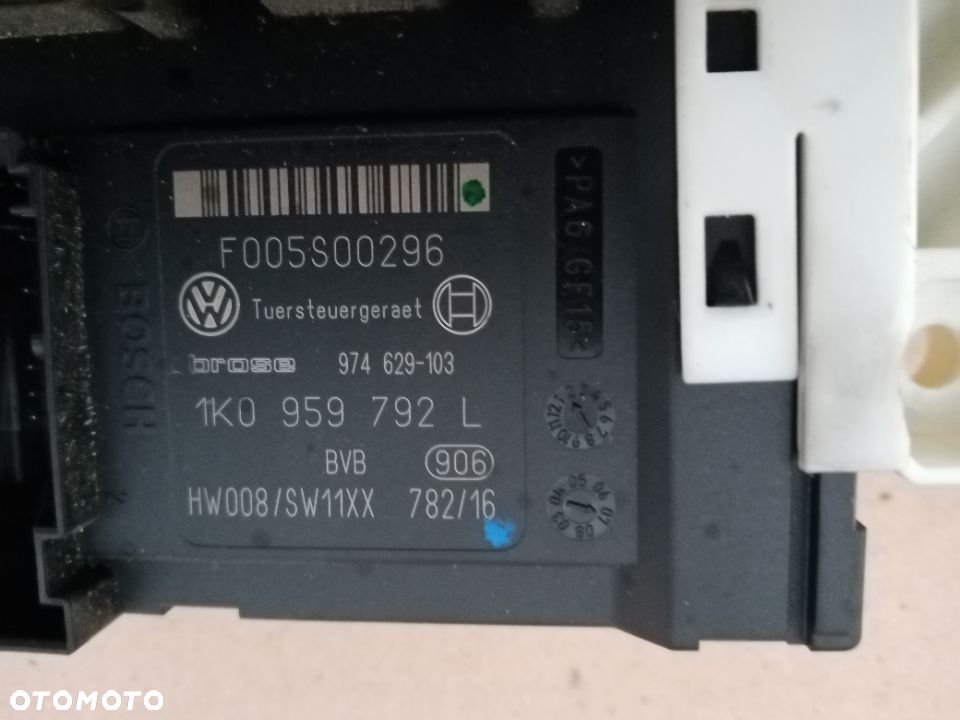Silniczek szyby prawy przód VW Passat B6 1K0959702P 1K0959792L - 4