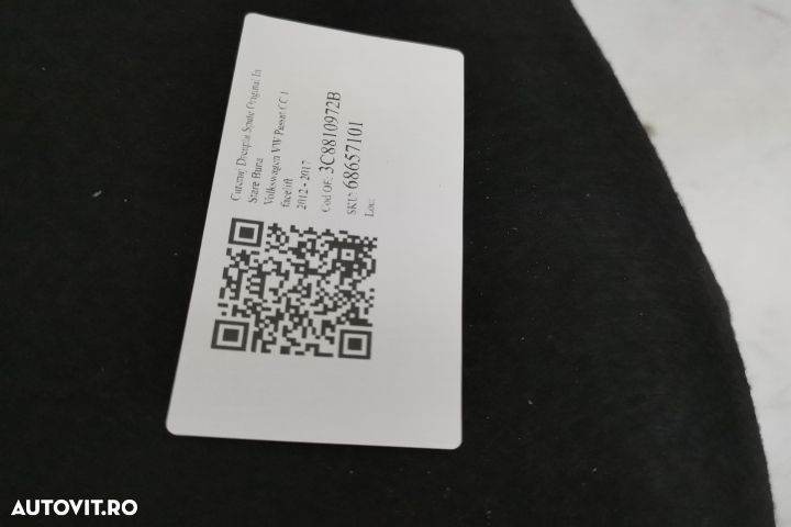 Carenaj Dreapta Spate Original In Stare Buna Volkswagen VW  Passat CC - 4