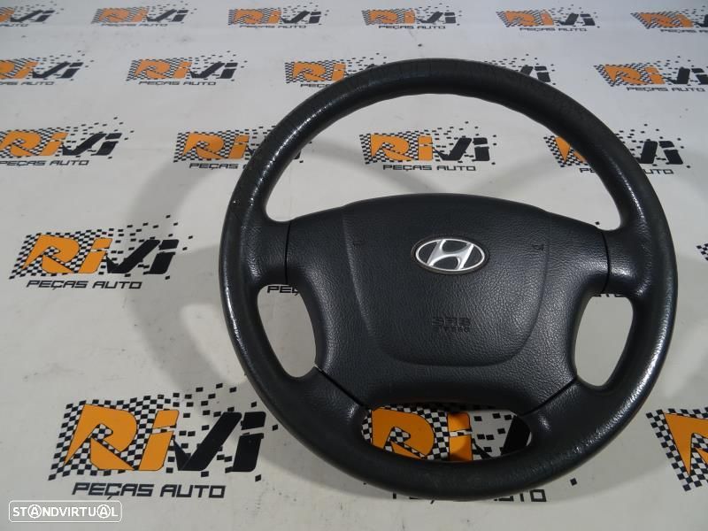 Volante Hyundai Santa Fé Ii (Cm)  Volante Hyundai Santa Fe Com Airbag - 1