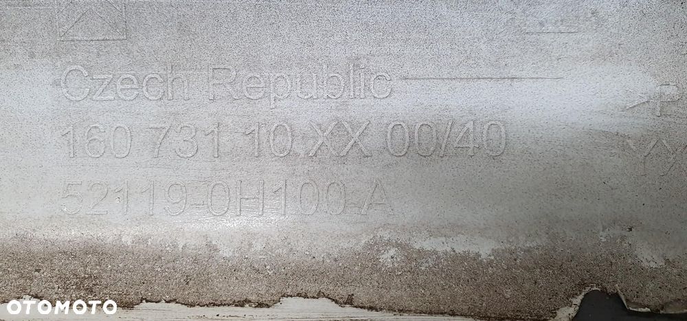 ZDERZAK PRZÓD PRZEDNI KWD CITROEN C1 LIFT 52119-0H100-A KOMPLETNY - 13