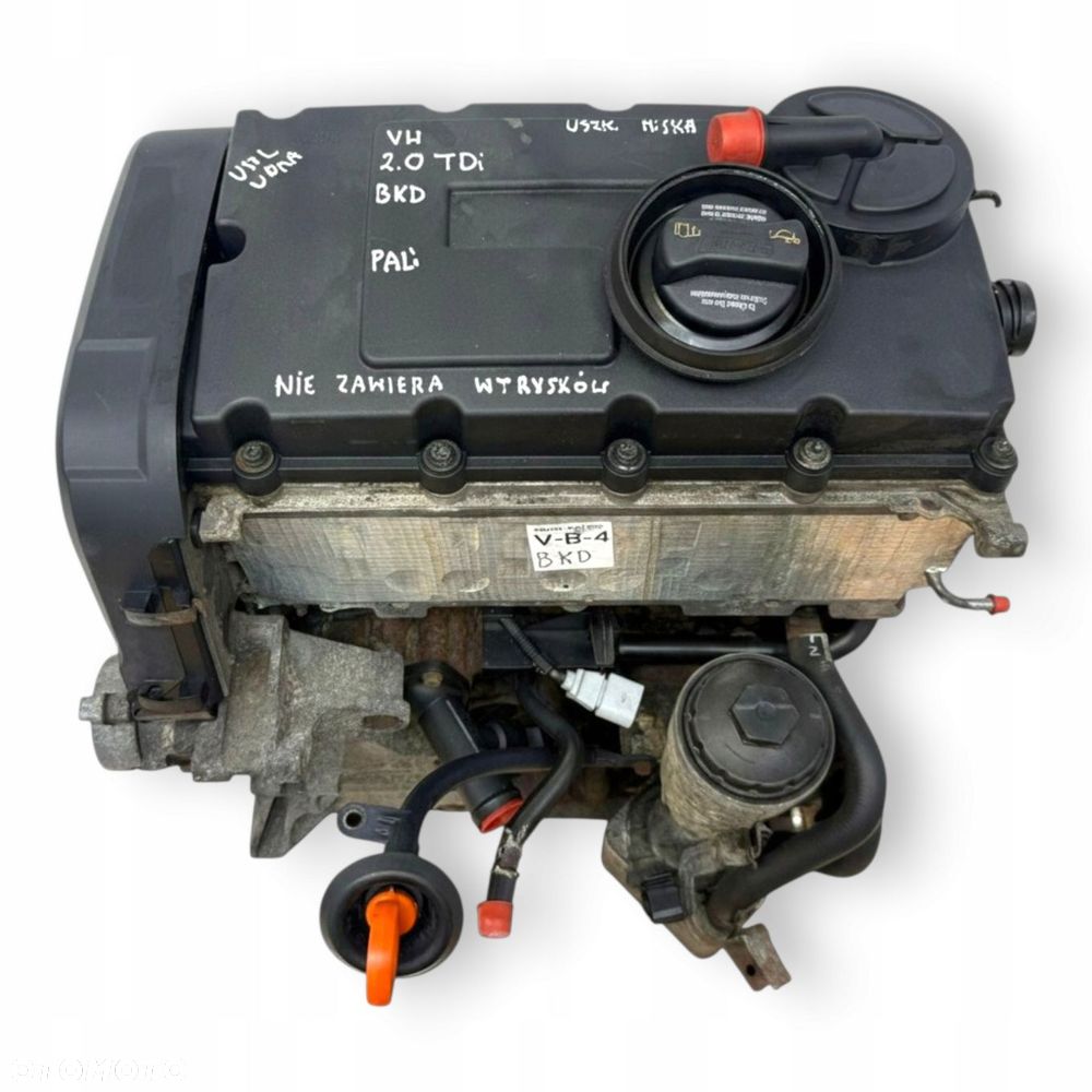 SILNIK BKD Audi A3 II 8P Seat Altea Leon II Toledo III 2.0 TDI 140KM diesel - 3