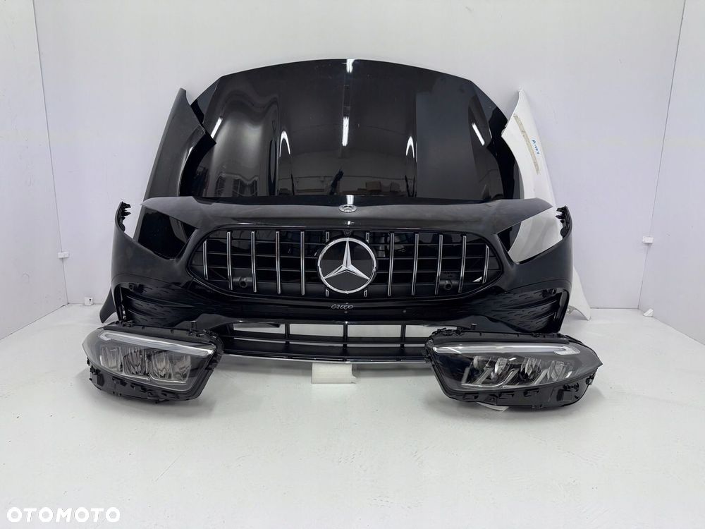 MERCEDES A KLASA W177 A177 LIFT AMG PZRÓD BŁOTNIKI MASKA LAMPY ZDREZAK - 1