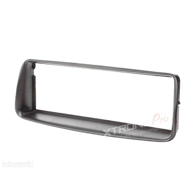 MOLDURA ADAPTADOR PRETO PARA RADIO 1-DIN PARA PEUGEOT 206 - 1