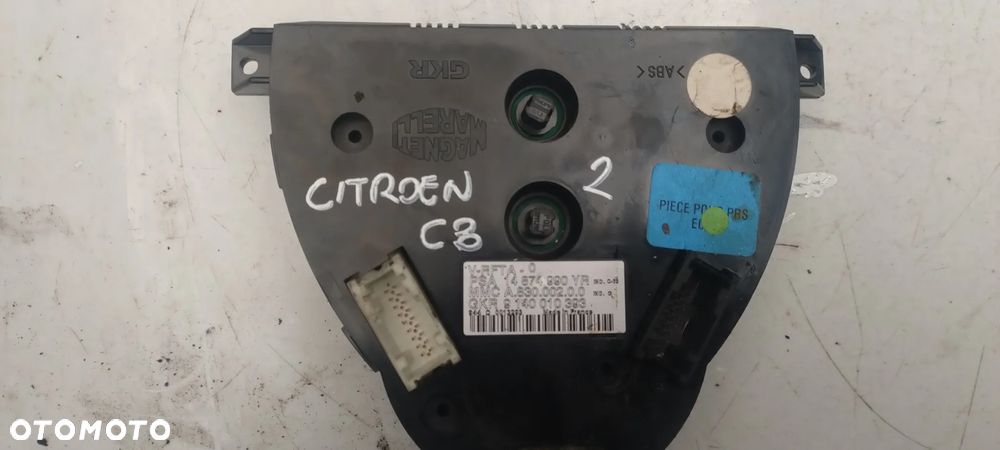 CITROEN C8 panel nawiewu klimatyzacji 14874990YR - 2