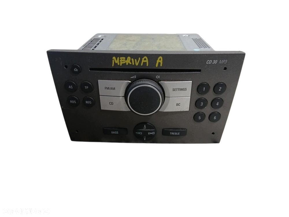 radio cd opel meriva a 13113145aa 7643104310 - 1