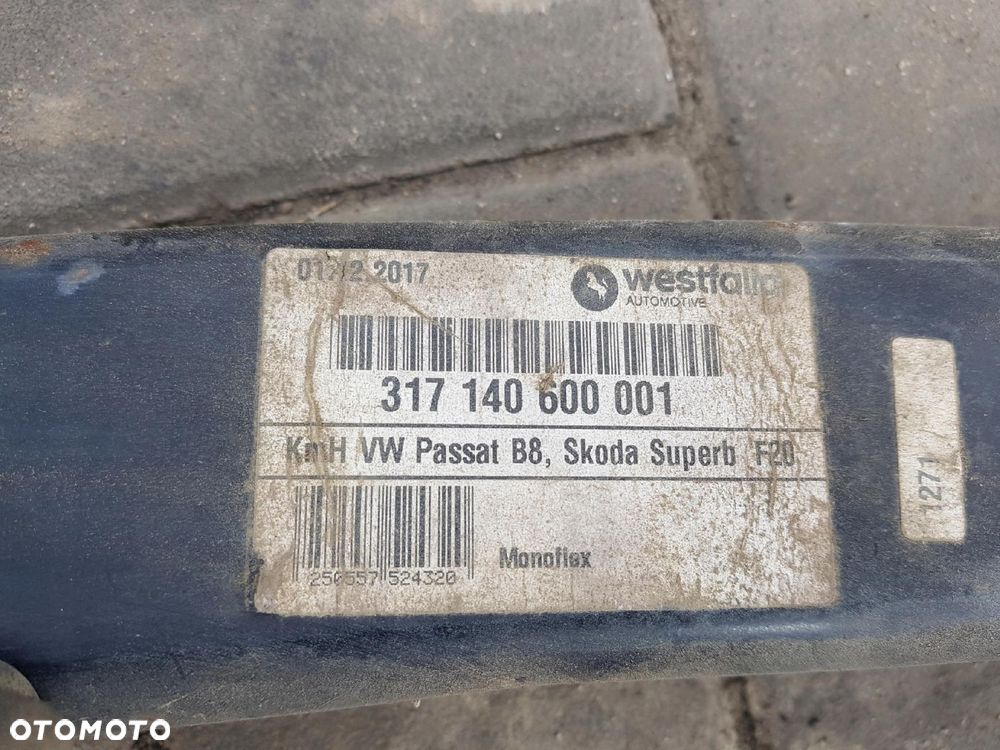 VW PASSAT B8 14-22r KOMBI HAK HOLOWNICZY - 8