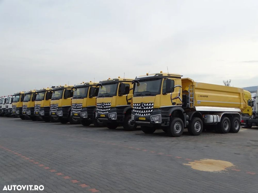 Mercedes-Benz AROCS 4145 / 8x8 / TIPPER SPATE / KH KIPPER / EURO 6 - 6