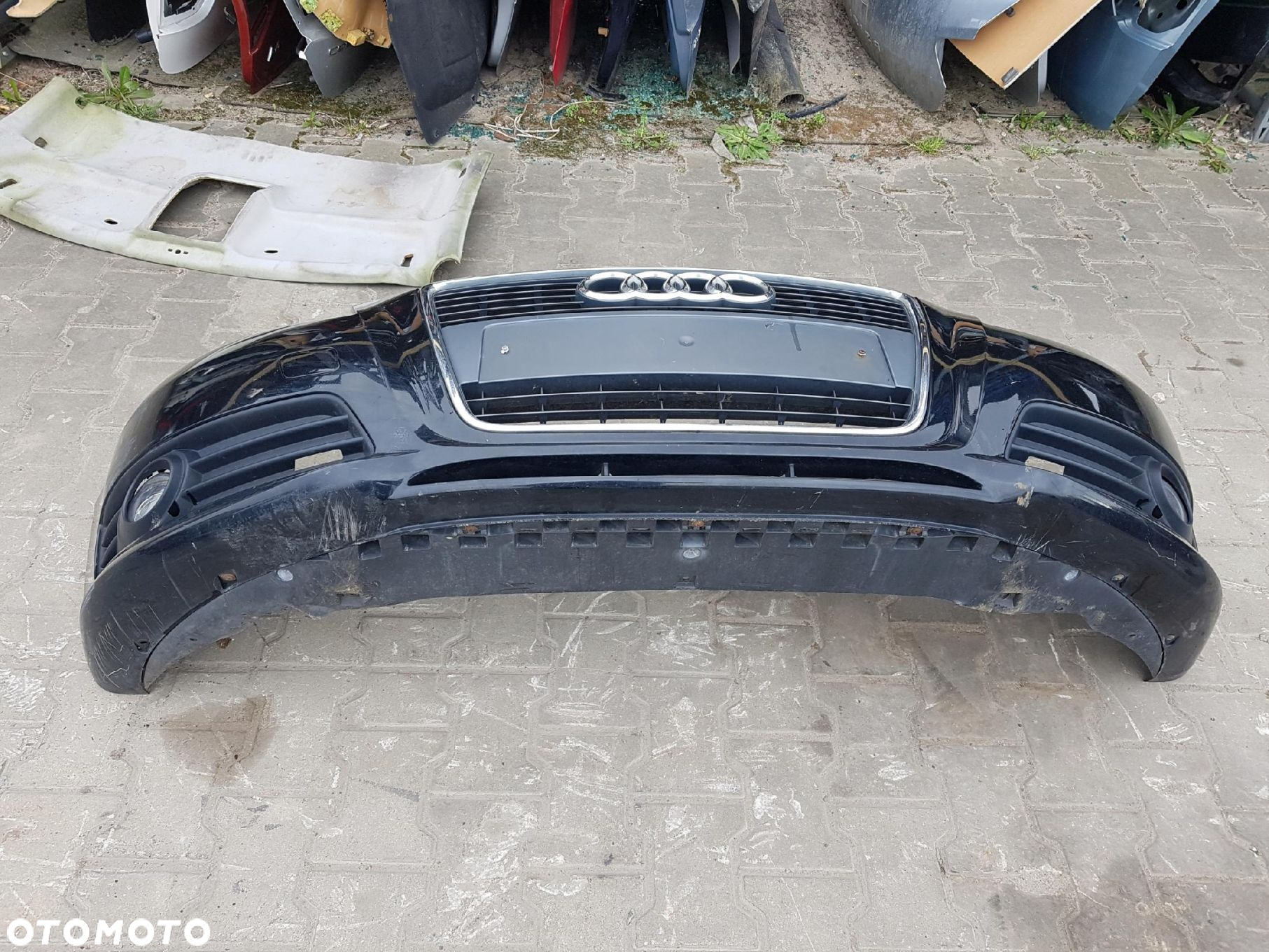 AUDI A3 8P LIFT 08-12r ZDERZAK PRZÓD GRILL LY9B - 4