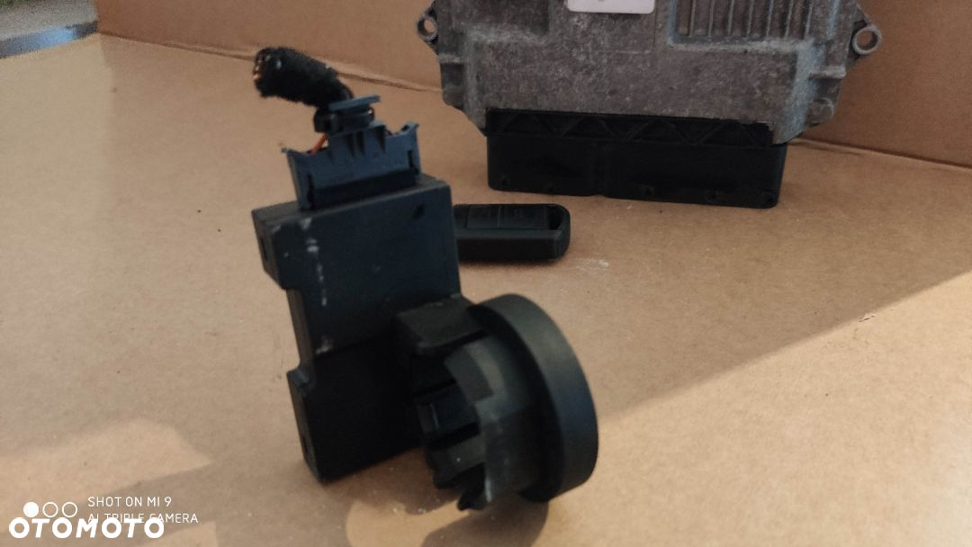 KOMPUTER SILNIKA MODUŁ IMMOBILIZER OPEL CORSA C 1.3 JTD 55196352 ZJ 13144390 ORYGINAŁ - 2