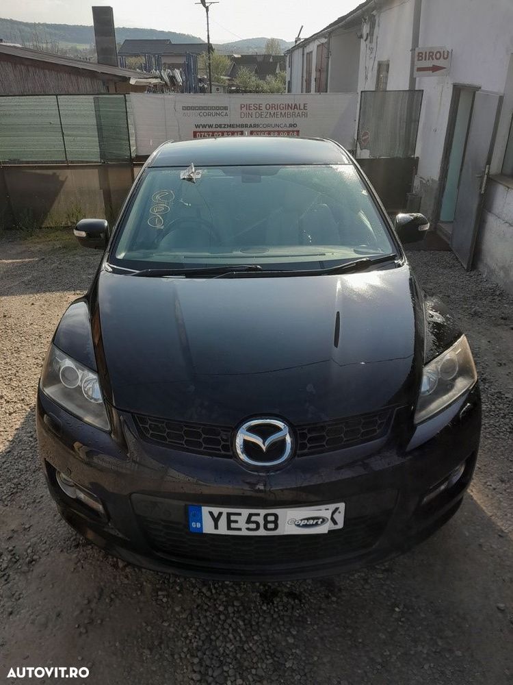 Bara fata Mazda CX - 7 2006 - 2012 Negru (541) model cu spalatoare far MODEL BENZINA - 2
