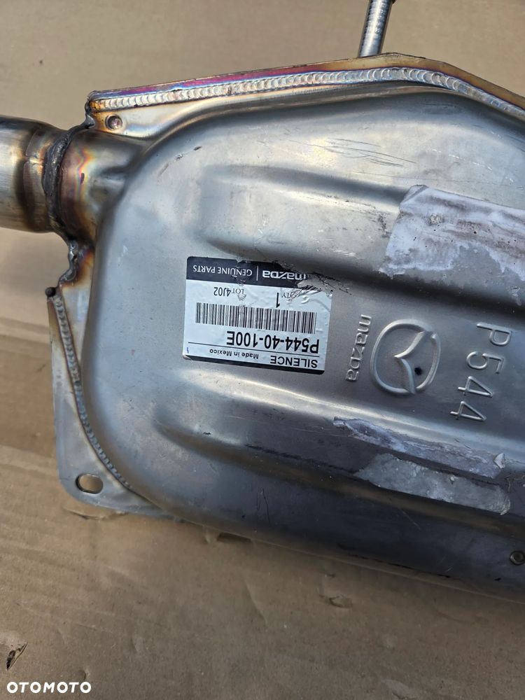 Tłumik końcowy Mazda 2 III DJ DL P544-40-100E P54440100E - 5