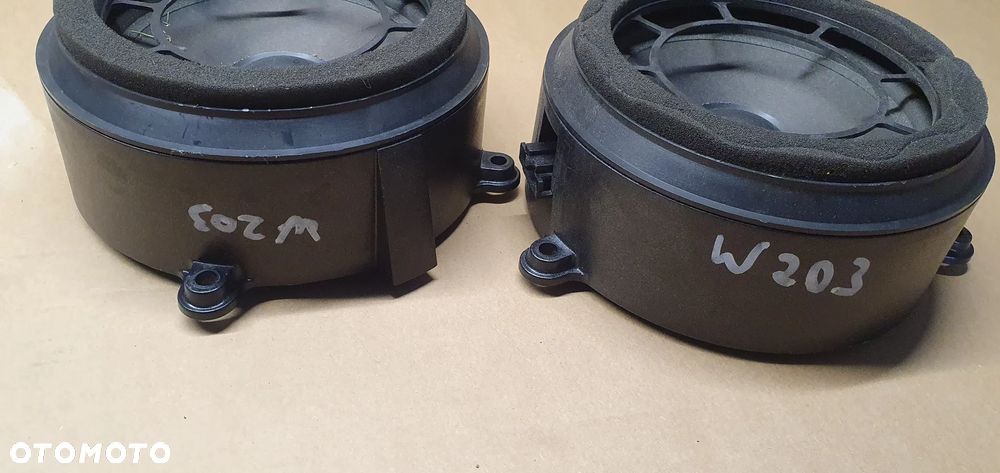 Głośnik oryginał prawy lewy przód przedni Mercedes W203 A2038201202 - 6