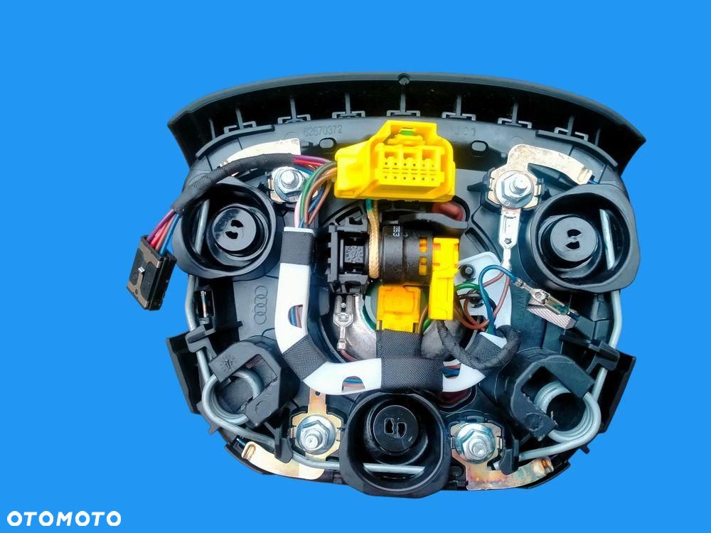 AUDI Q7 4M / KONSOLA / DESKA / AIRBAG / PASY / CZARNA / ORYGINAŁ Demontaż - 6