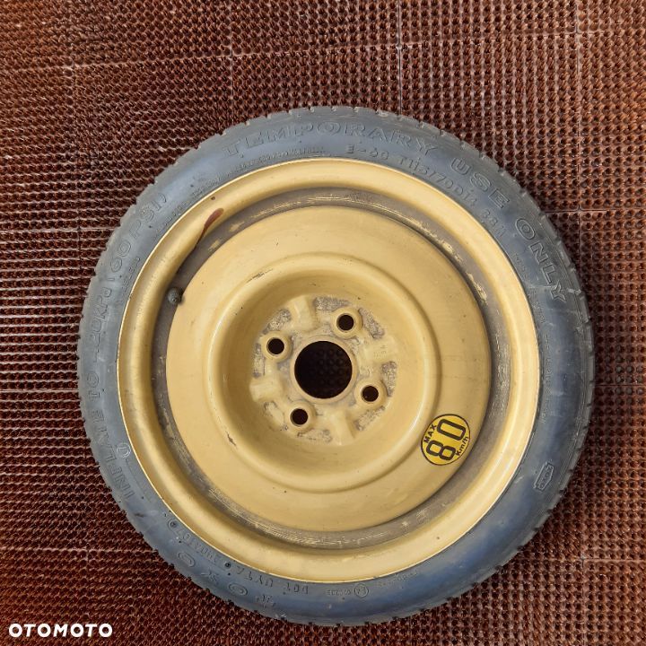 Koło dojazdowe T115 / 70 D14 - 1