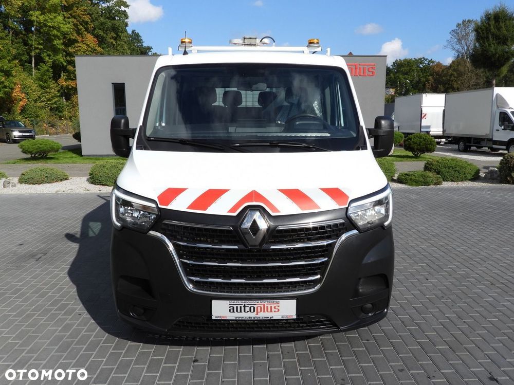 Renault MASTER WYWROTKA PODWÓJNA KABINA DOKA 6 MIEJSC TEMPOMAT LEDY BLIŹNIACZE KOŁA KLIMATYZACJA  165KM - 6