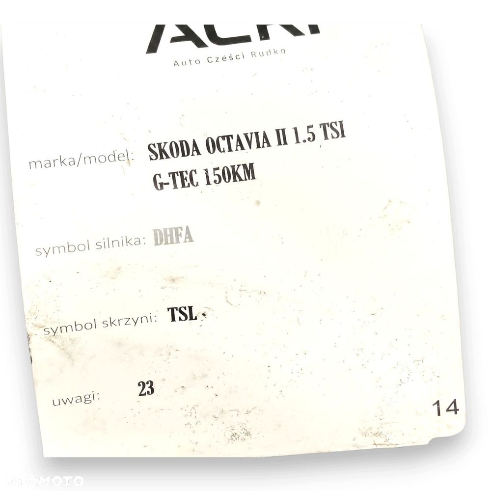 SILNIK DHFA Audi A3 II 8V VW Golf VII Skoda Octavia IV Seat Leon 1.5 TSI - 14
