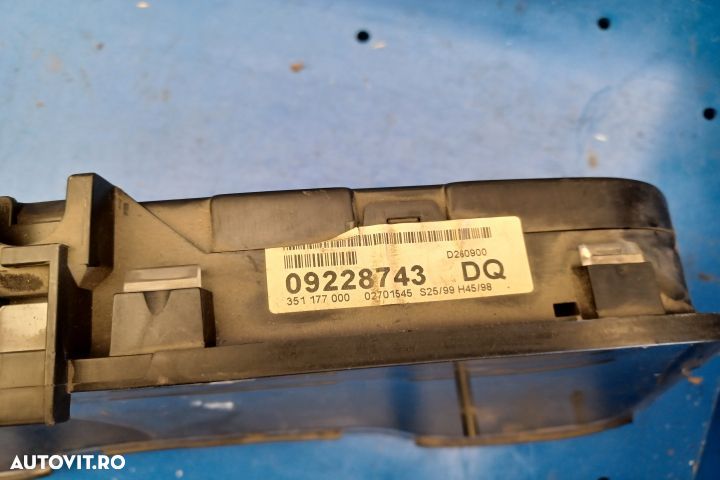 Ceasuri bord 09228743DQ 351177000 Opel Astra G [1998 - 2009] wagon 5- - 4