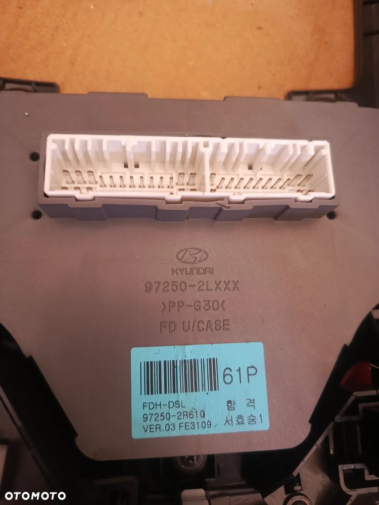 97250-2LXXX PANEL CLIMATRONIC KLIMATYZACJA HYUNDAI I30 07-12 - 5