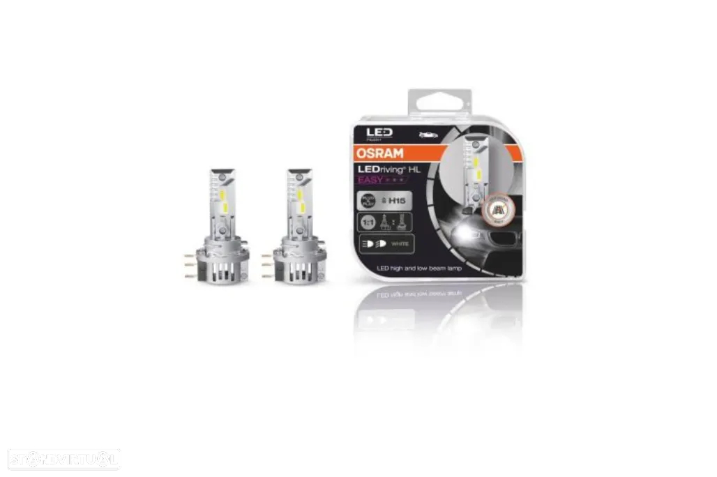 Lâmpadas LED H15 12V sem transformador Plug & Play - 3