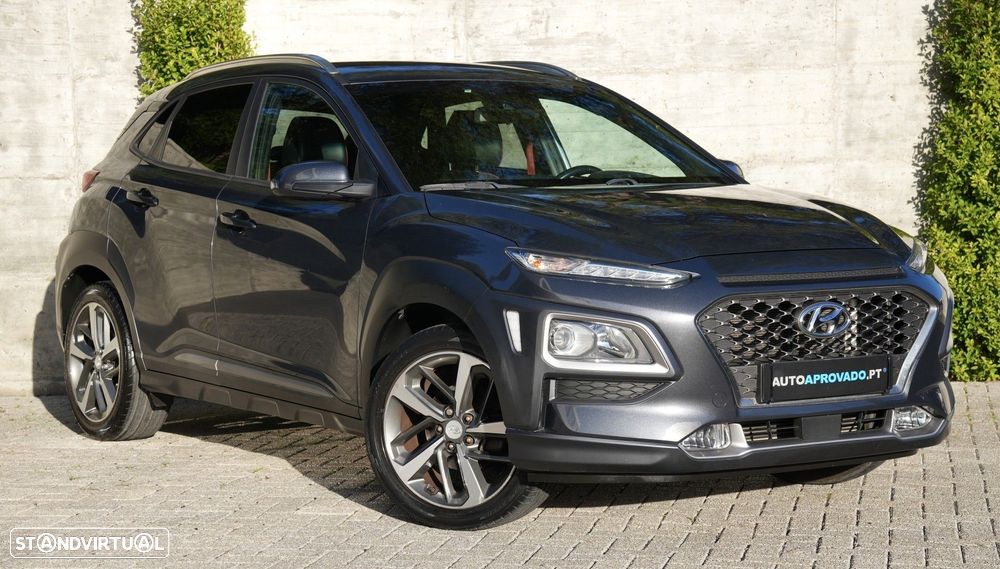 Hyundai Kauai 1.0 T-GDi Pele/Tecido Vermelho - 4