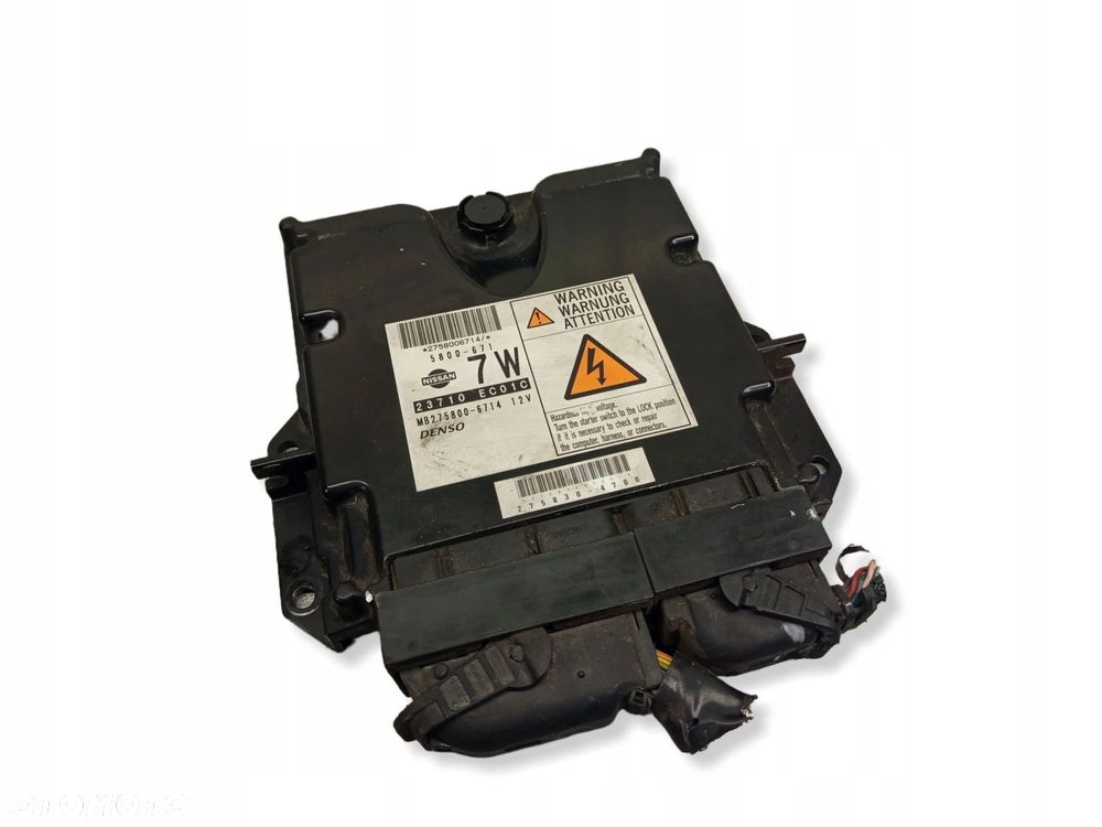 Sterownik ECU Silnika Nissan Pathfinder 2.5 DCI R51 23710EC01C - 5