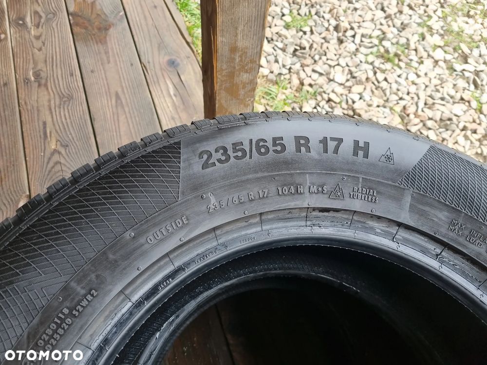 OPONY continental wintercontact ts850P SUV 235/65r17 2020/19 8/6mm bdb stan - 12