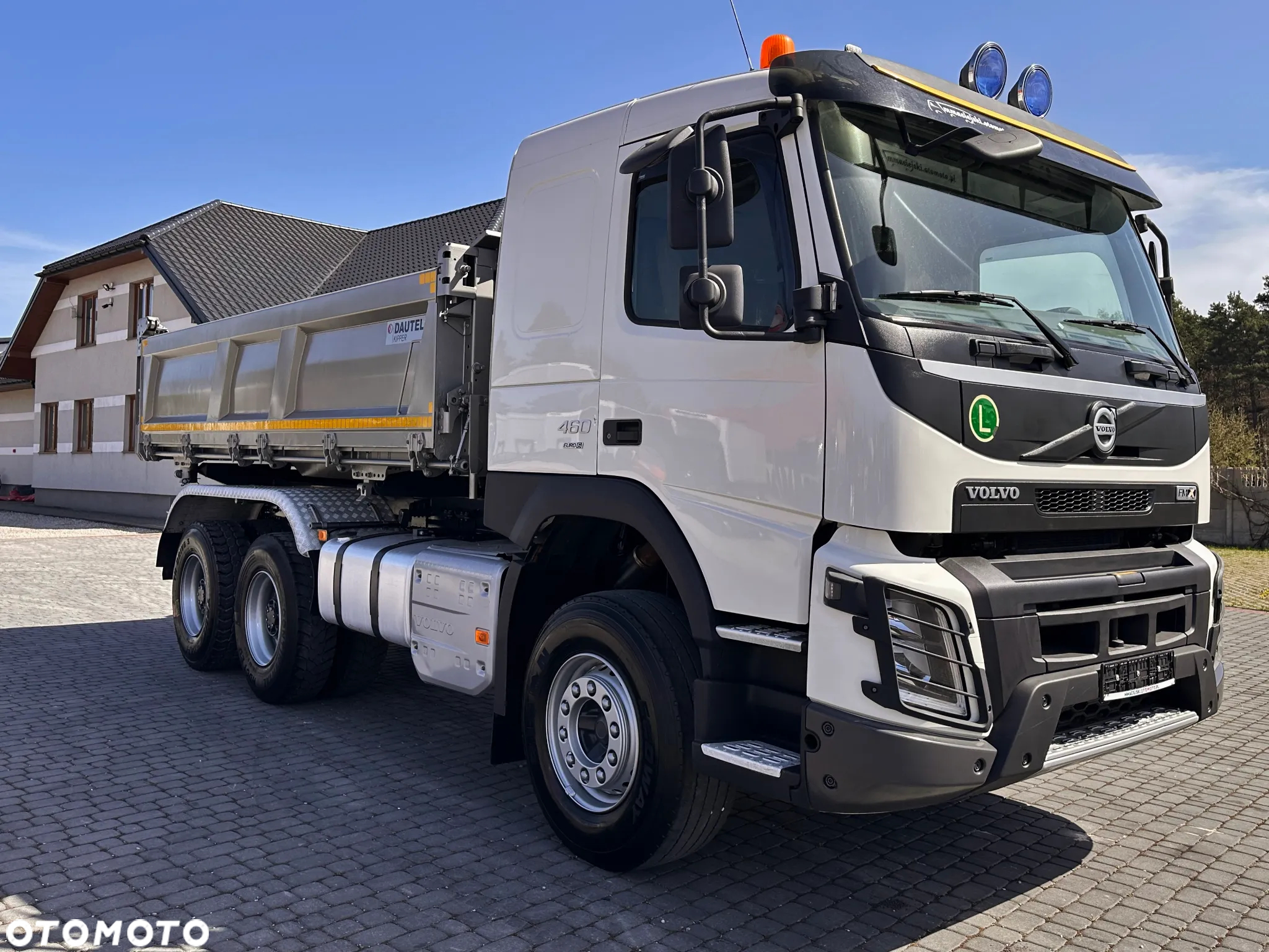 Volvo FMX 460  6x4 WYWROTKA 3 STR DAUTEL KIPPER BORDMATIC - 14