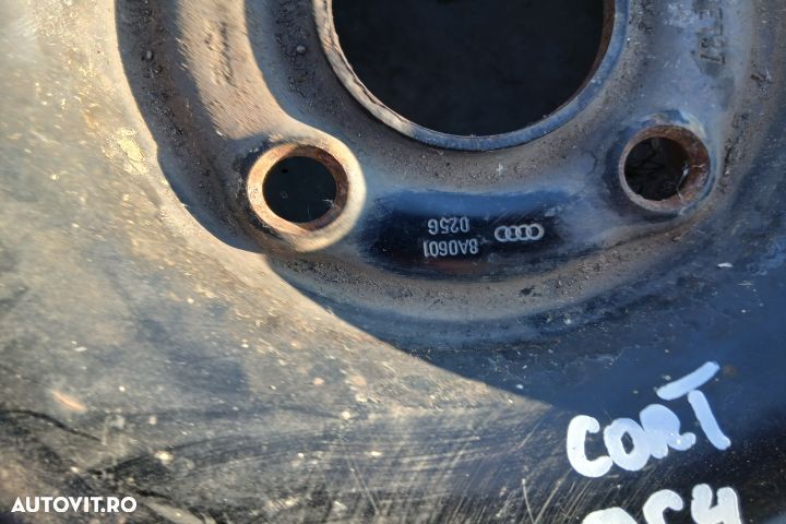 Roata de rezerva R15 8A0601025G 195/65 R15 6JX15H2 ET37 8A0601025G 19 - 3