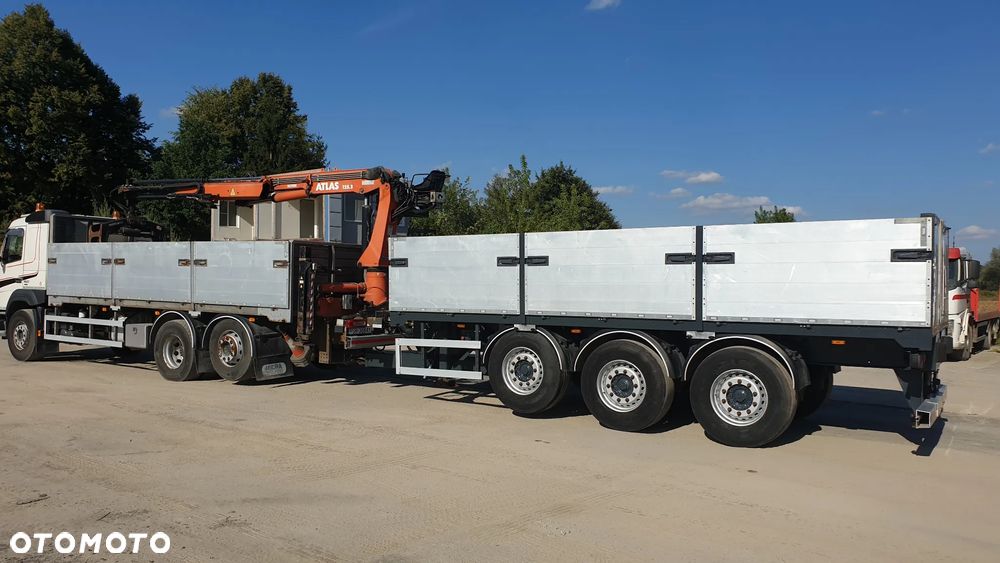 Volvo Volvo FM 460 / Zestaw Przyczepa Tandem / 6 X 2 / SKRZYNIOWY + HDS 2016 - 14