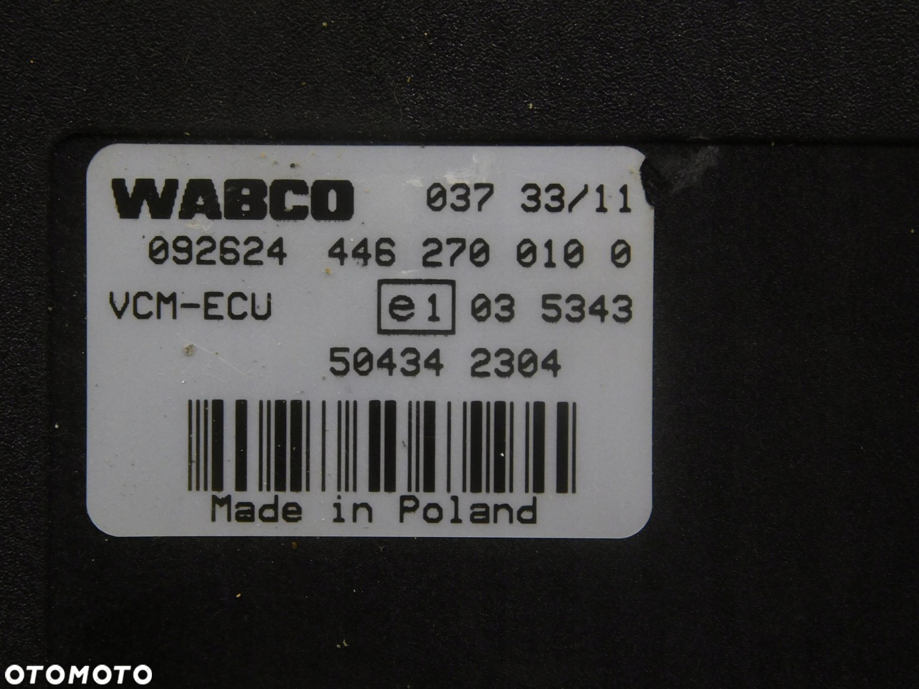 446270010 Moduł Sterownik Vcm-Ecu Iveco Stralis 440 Km 2007 - 2
