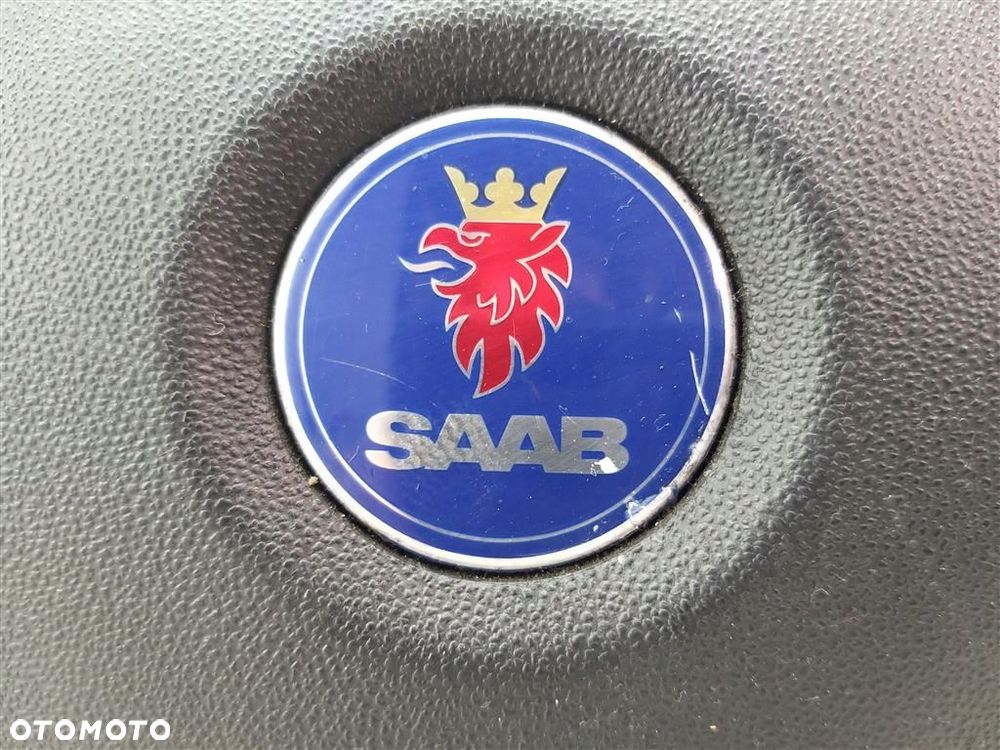 Kierownica z poduszką AIRBAG Saab 93 II 12774365 SKÓRA MULTIFUNKCJA - 8