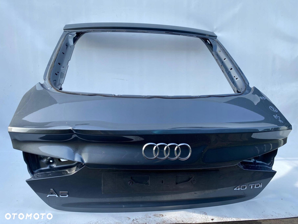 TYŁ TYLNA KLAPA POKRYWA BAGAŻNIKA AUDI A5