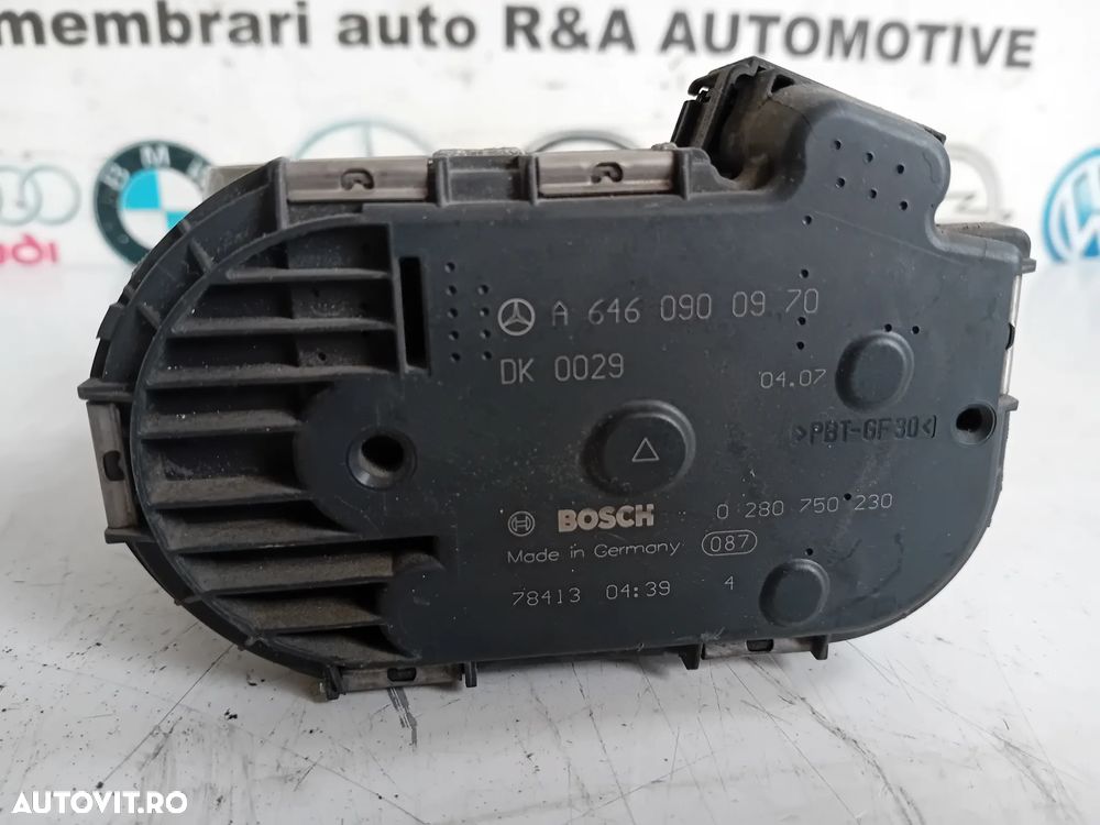 Clapeta Acceleratie Mercedes c Class W204 2.2 Cdi Euro 4 Cod A6460900907 Motor 646811 - 4