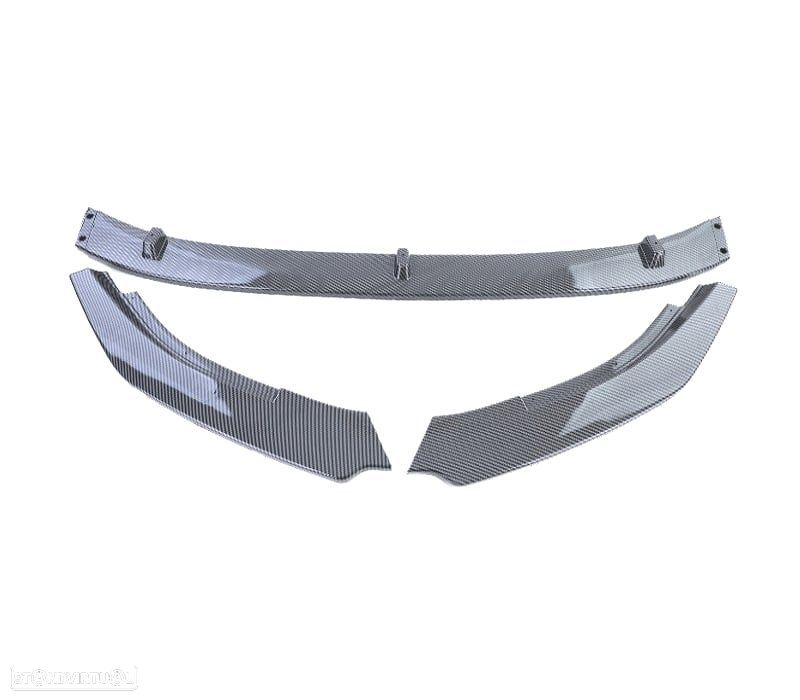 SPOILER LIP FRONTAL VOLKSWAGEN VW GOLF 6 GTI 09-13 CARBONO - 2