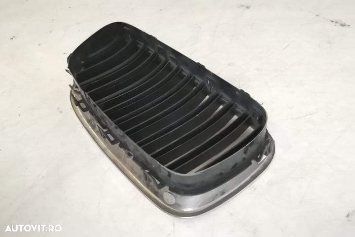 Grila Nara Stanga Originala BMW Seria 5 F10 2009 2010 2011 2012 2013 - 6