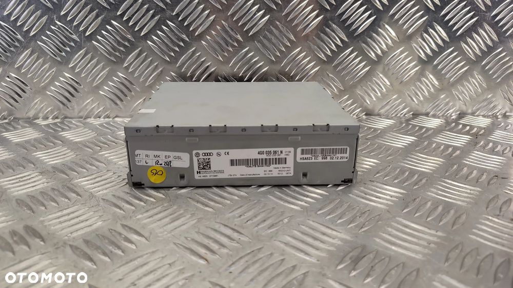 VW TOUAREG 7P 10-18R RADIO TUNER MODUL RADIOWY 4G0035061N 4G0035061 N - 1